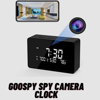 GooSpy Spy Camera Clock