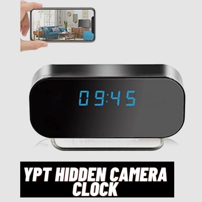 YPT Hidden Camera Clock